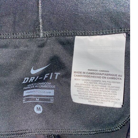NWOT $115 Nike Power Speed Running Dry Fit Capri Size Medium - Picture 7 of 13